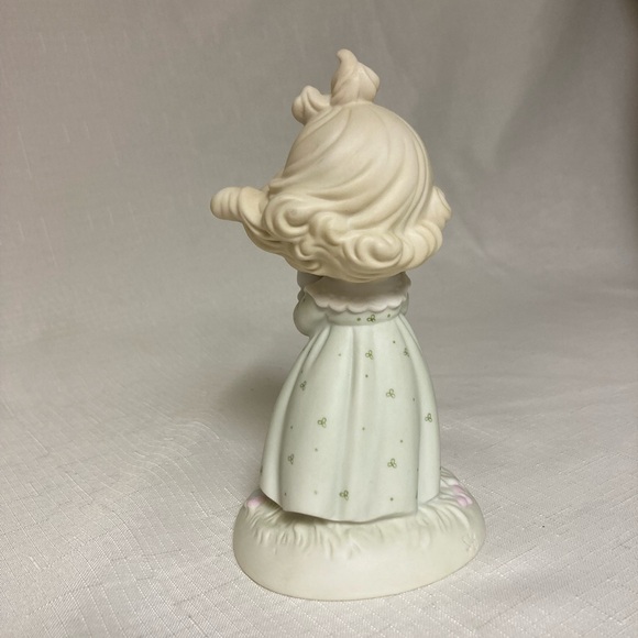 Vintage PRECIOUS MOMENT Such Pur-fect Friend Porcelain Figurine 1992 Collectible - Picture 4 of 11